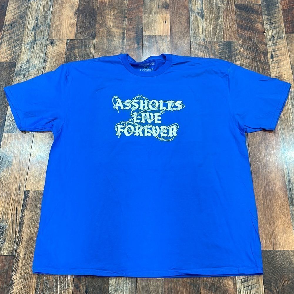 Assholes Live Forever t-shirt XXXL (6032) NWOT